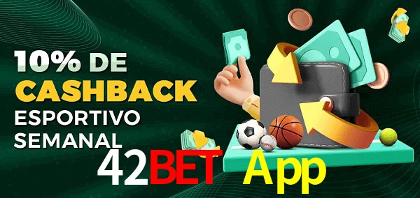 10% de bônus de cashback na 42Bet App