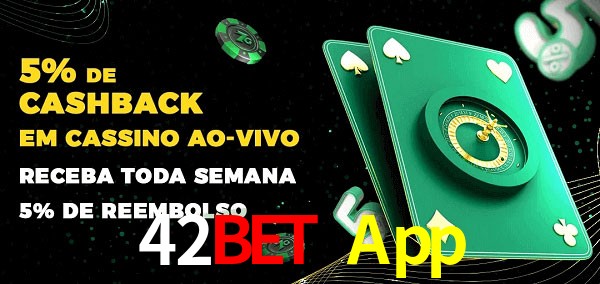Promoções do cassino ao Vivo 42Bet App