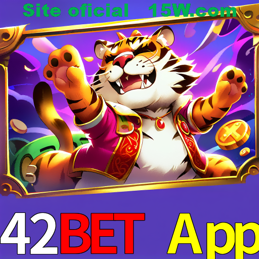 Imagem promocional da 42Bet App mostrando a plataforma e suas vantagens